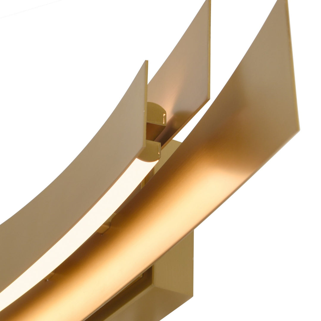 CWI Lighting Canada - 1698W24-624 - LED Vanity Light - Candora - Brass