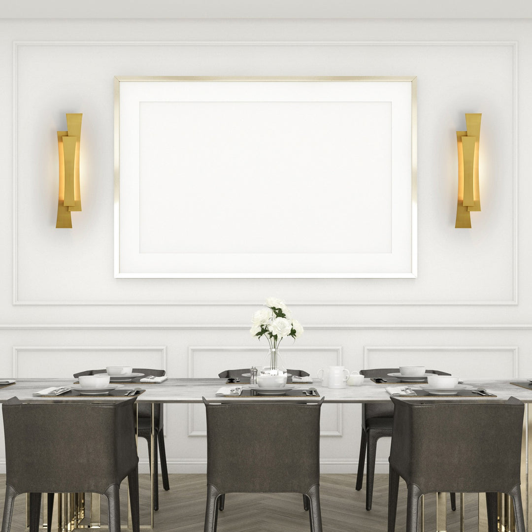 CWI Lighting Canada - 1698W24-624 - LED Vanity Light - Candora - Brass