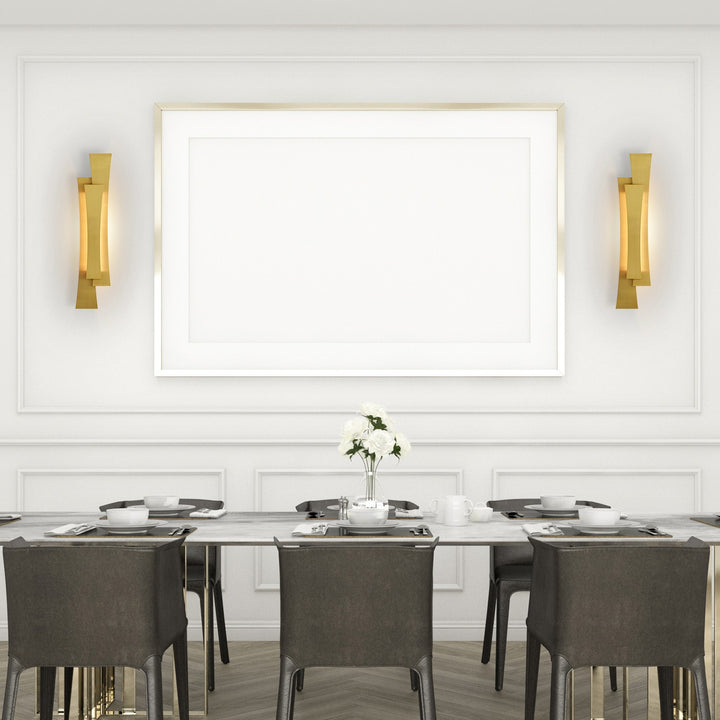 CWI Lighting Canada - 1698W24-624 - LED Vanity Light - Candora - Brass