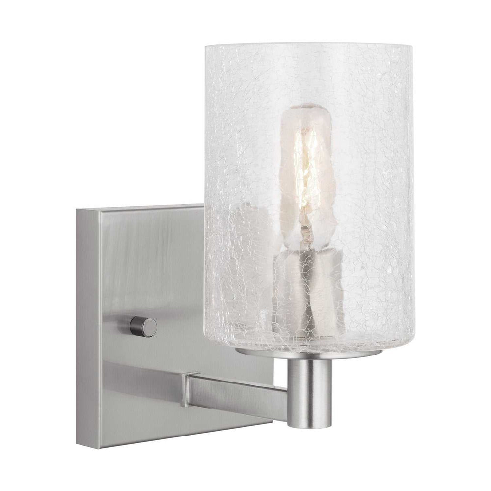 Generation Lighting Canada - GLV1031EN/BS - One Light Wall / Bath Sconce - Parker - Brushed Steel