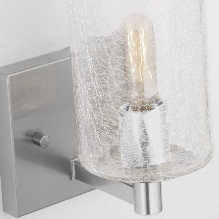 Generation Lighting Canada - GLV1031EN/BS - One Light Wall / Bath Sconce - Parker - Brushed Steel