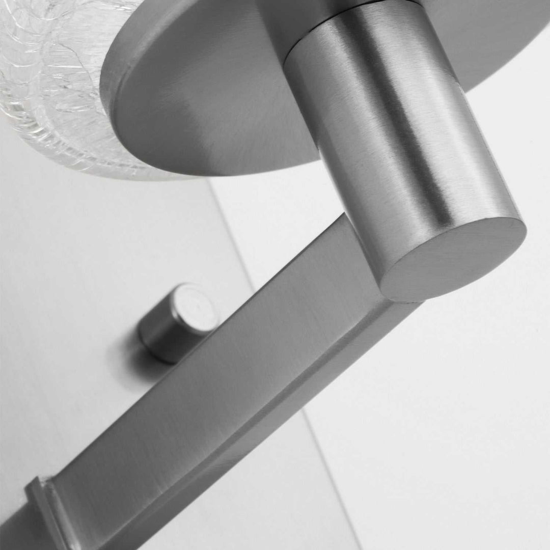 Generation Lighting Canada - GLV1031EN/BS - One Light Wall / Bath Sconce - Parker - Brushed Steel