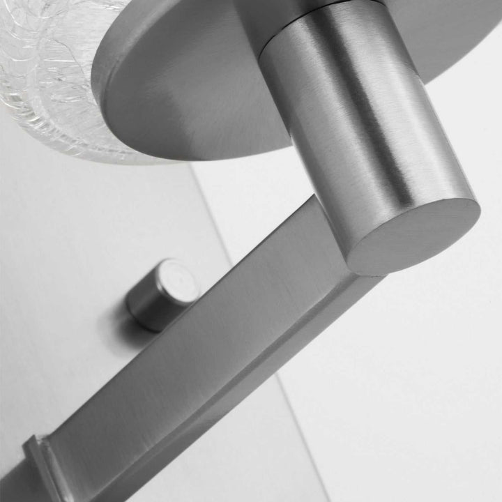 Generation Lighting Canada - GLV1031EN/BS - One Light Wall / Bath Sconce - Parker - Brushed Steel