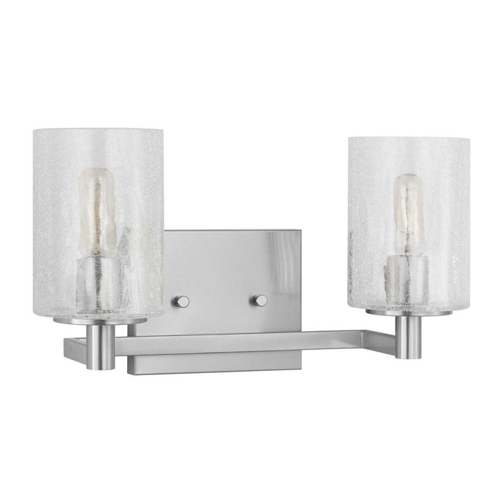Generation Lighting Canada - GLV1032EN/BS - Two Light Wall / Bath - Parker - Brushed Steel