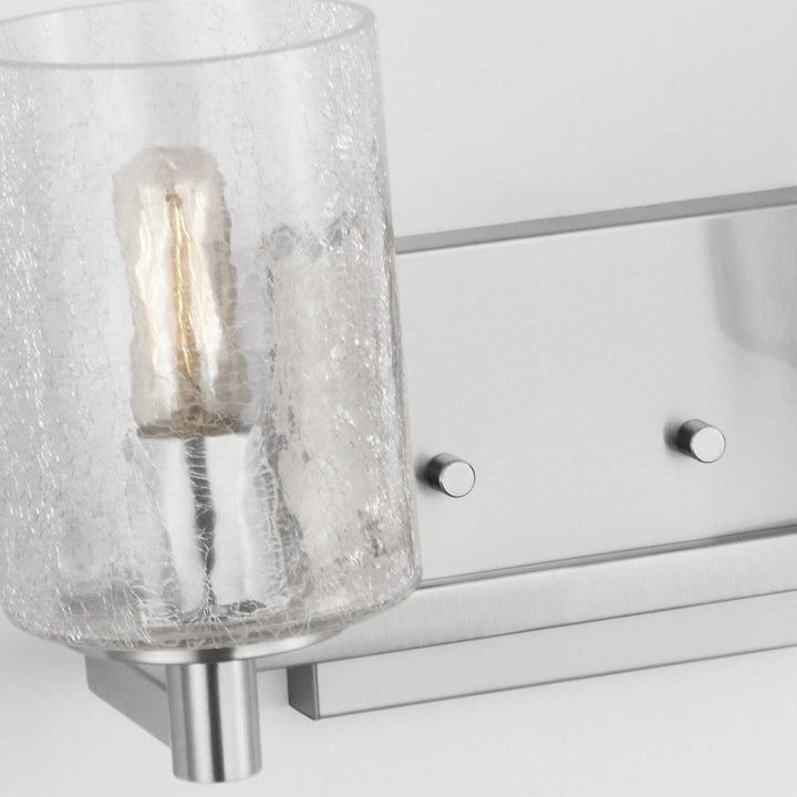 Generation Lighting Canada - GLV1032EN/BS - Two Light Wall / Bath - Parker - Brushed Steel