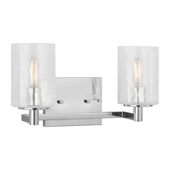 Generation Lighting Canada - GLV1032EN/CH - Two Light Wall / Bath - Parker - Chrome