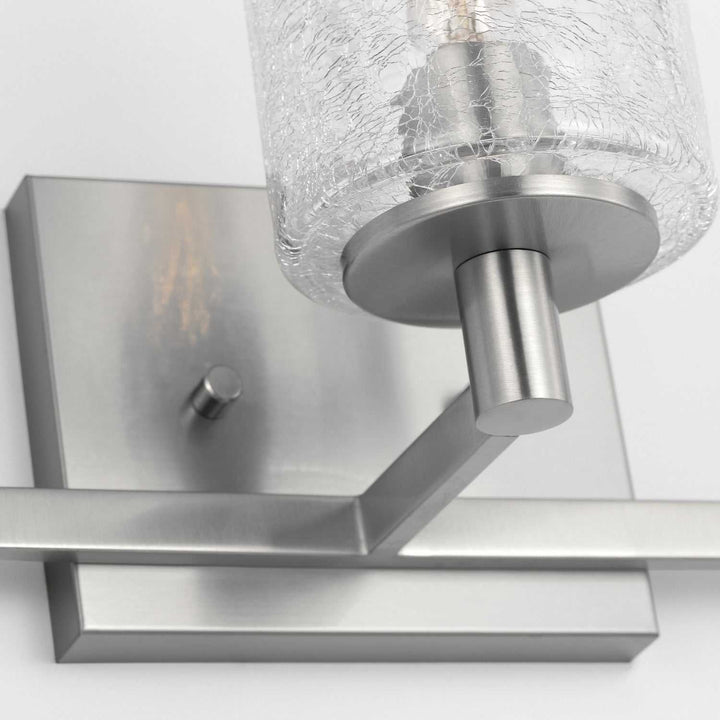 Generation Lighting Canada - GLV1033EN/BS - Three Light Wall / Bath - Parker - Brushed Steel