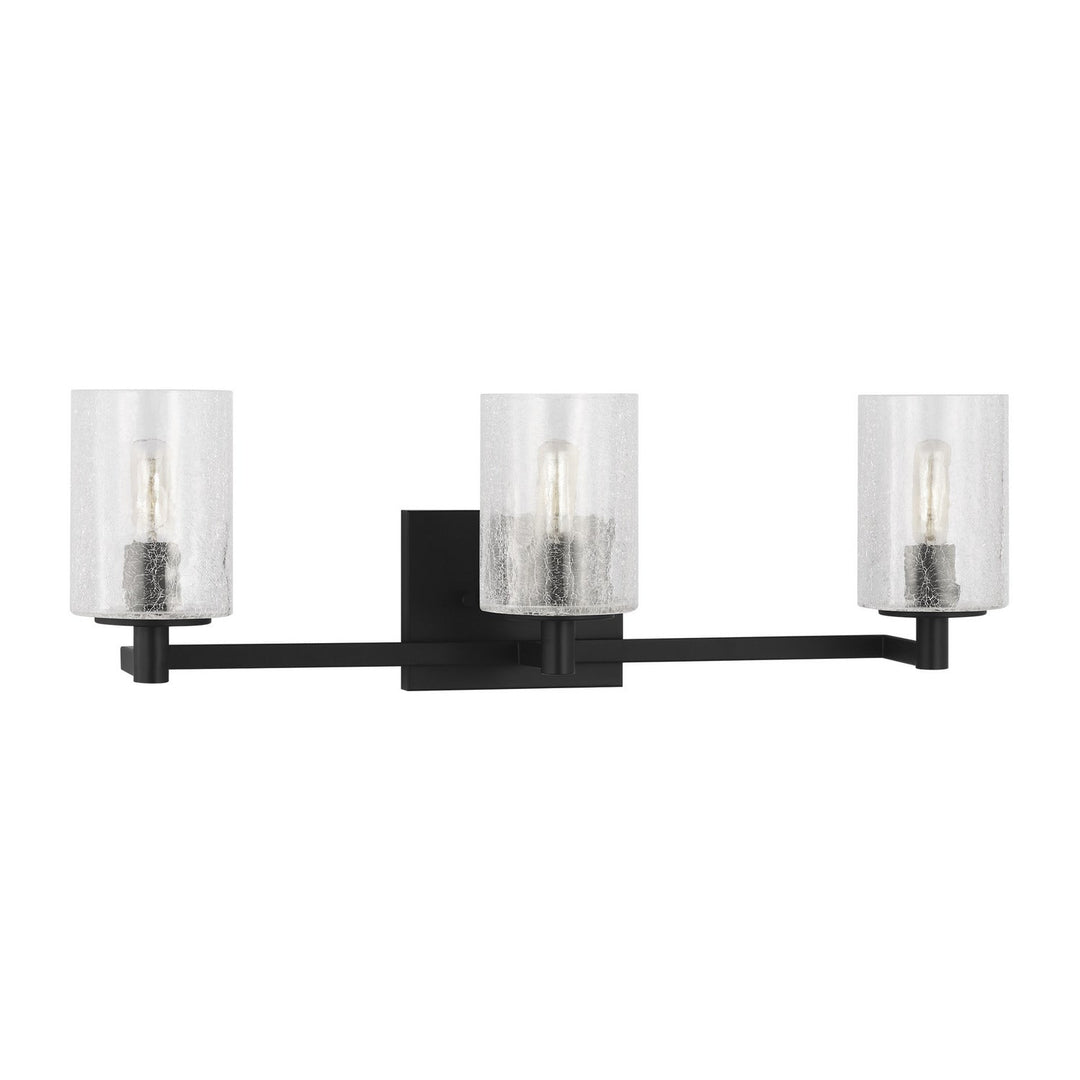 Generation Lighting Canada - GLV1033EN/MBK - Three Light Wall / Bath - Parker - Midnight Black