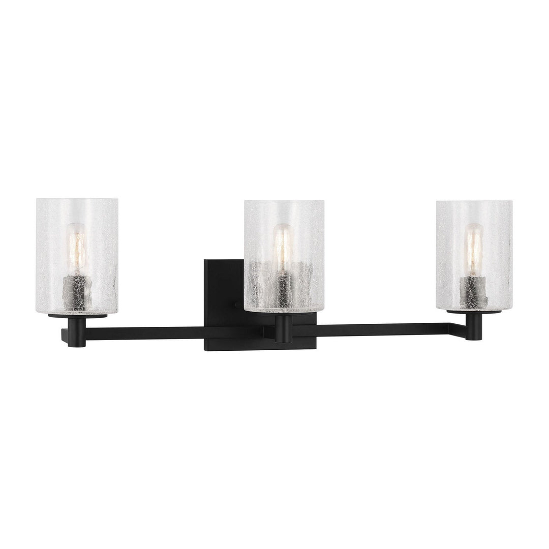 Generation Lighting Canada - GLV1033EN/MBK - Three Light Wall / Bath - Parker - Midnight Black