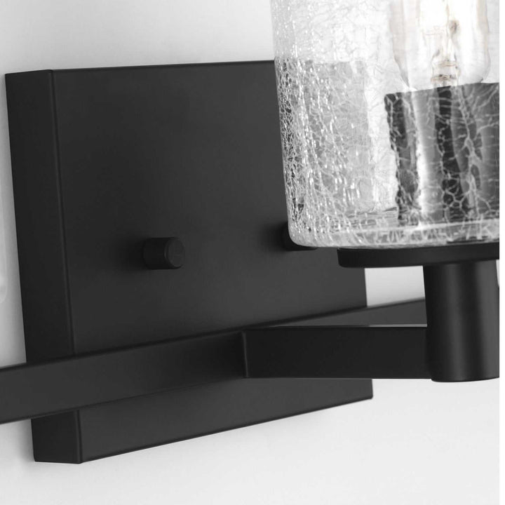 Generation Lighting Canada - GLV1033EN/MBK - Three Light Wall / Bath - Parker - Midnight Black