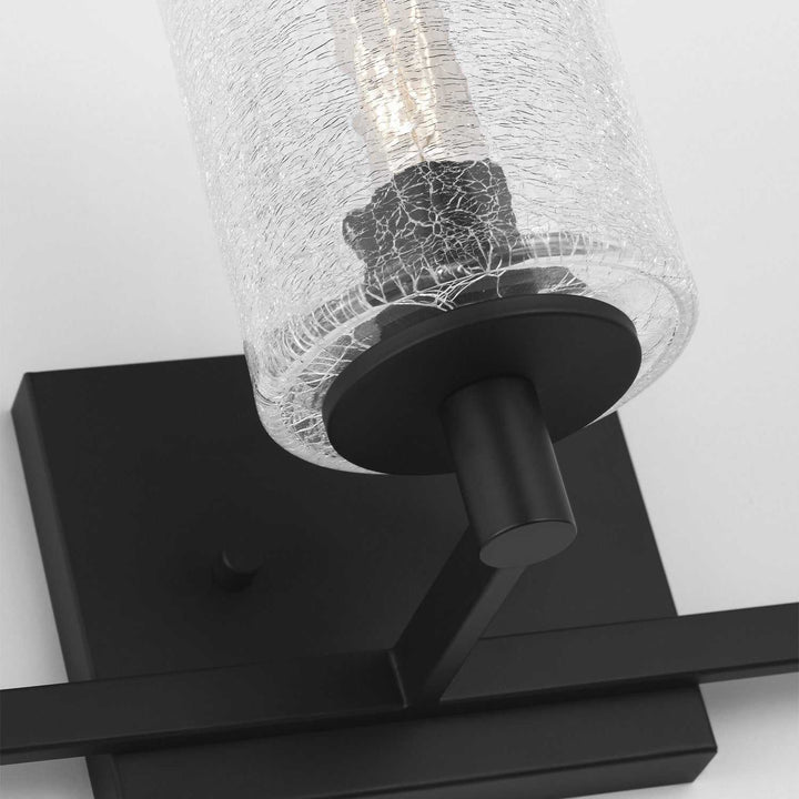Generation Lighting Canada - GLV1033EN/MBK - Three Light Wall / Bath - Parker - Midnight Black