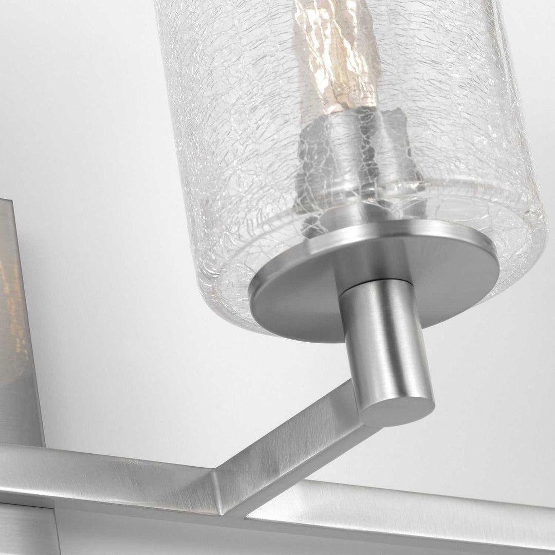 Generation Lighting Canada - GLV1034EN/BS - Four Light Wall / Bath - Parker - Brushed Steel