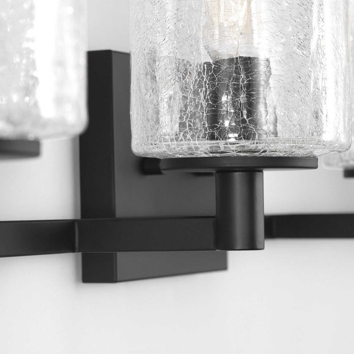 Generation Lighting Canada - GLV1034EN/MBK - Four Light Wall / Bath - Parker - Midnight Black