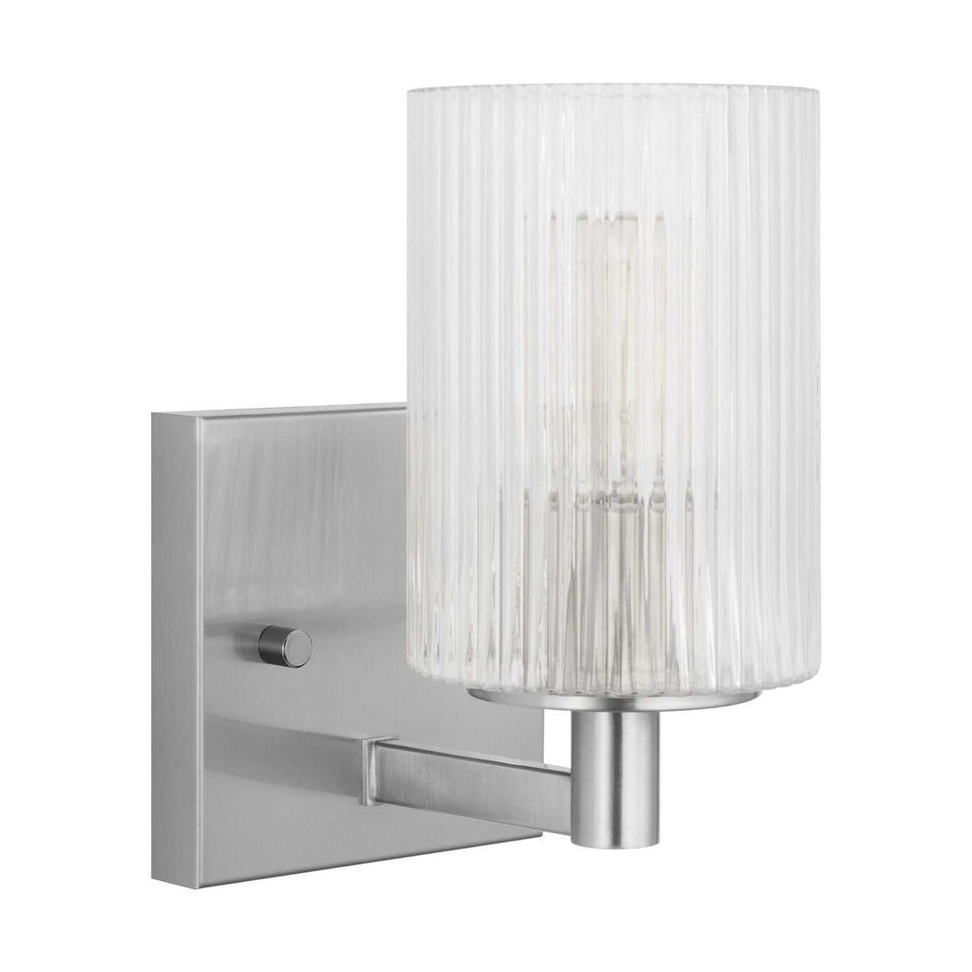 Generation Lighting Canada - GLV1041EN/BS - One Light Wall / Bath Sconce - Lando - Brushed Steel