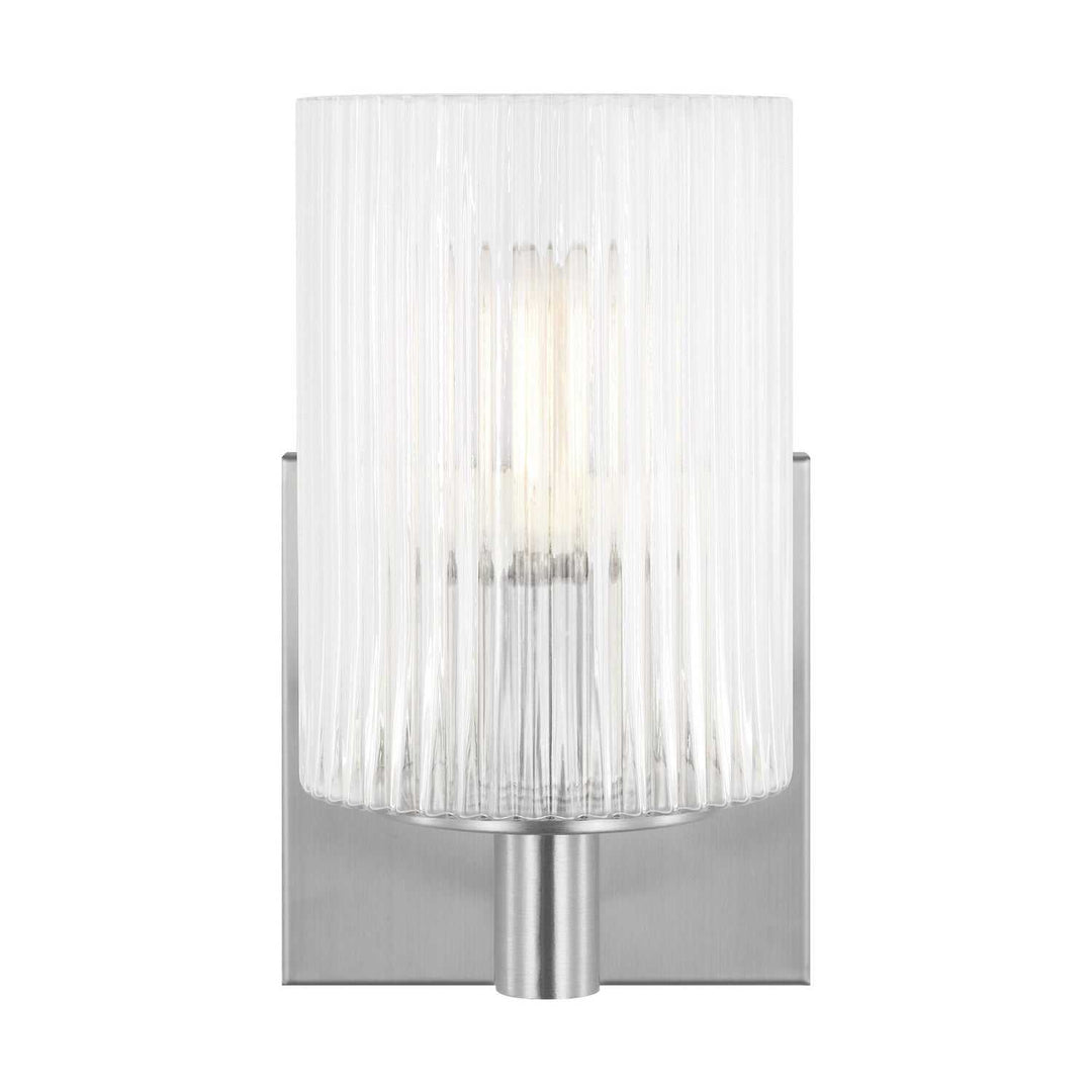 Generation Lighting Canada - GLV1041EN/BS - One Light Wall / Bath Sconce - Lando - Brushed Steel