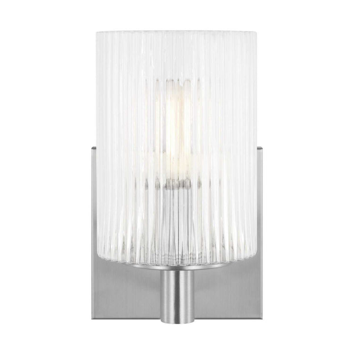 Generation Lighting Canada - GLV1041EN/BS - One Light Wall / Bath Sconce - Lando - Brushed Steel