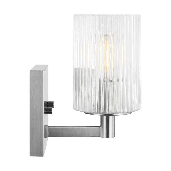 Generation Lighting Canada - GLV1041EN/BS - One Light Wall / Bath Sconce - Lando - Brushed Steel