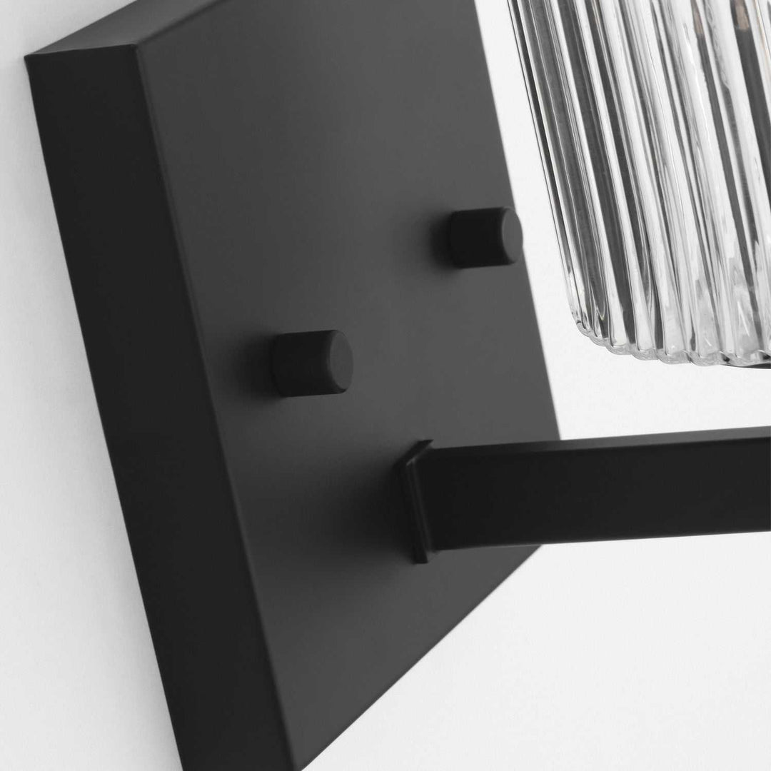 Generation Lighting Canada - GLV1041MBK - One Light Wall / Bath Sconce - Lando - Midnight Black
