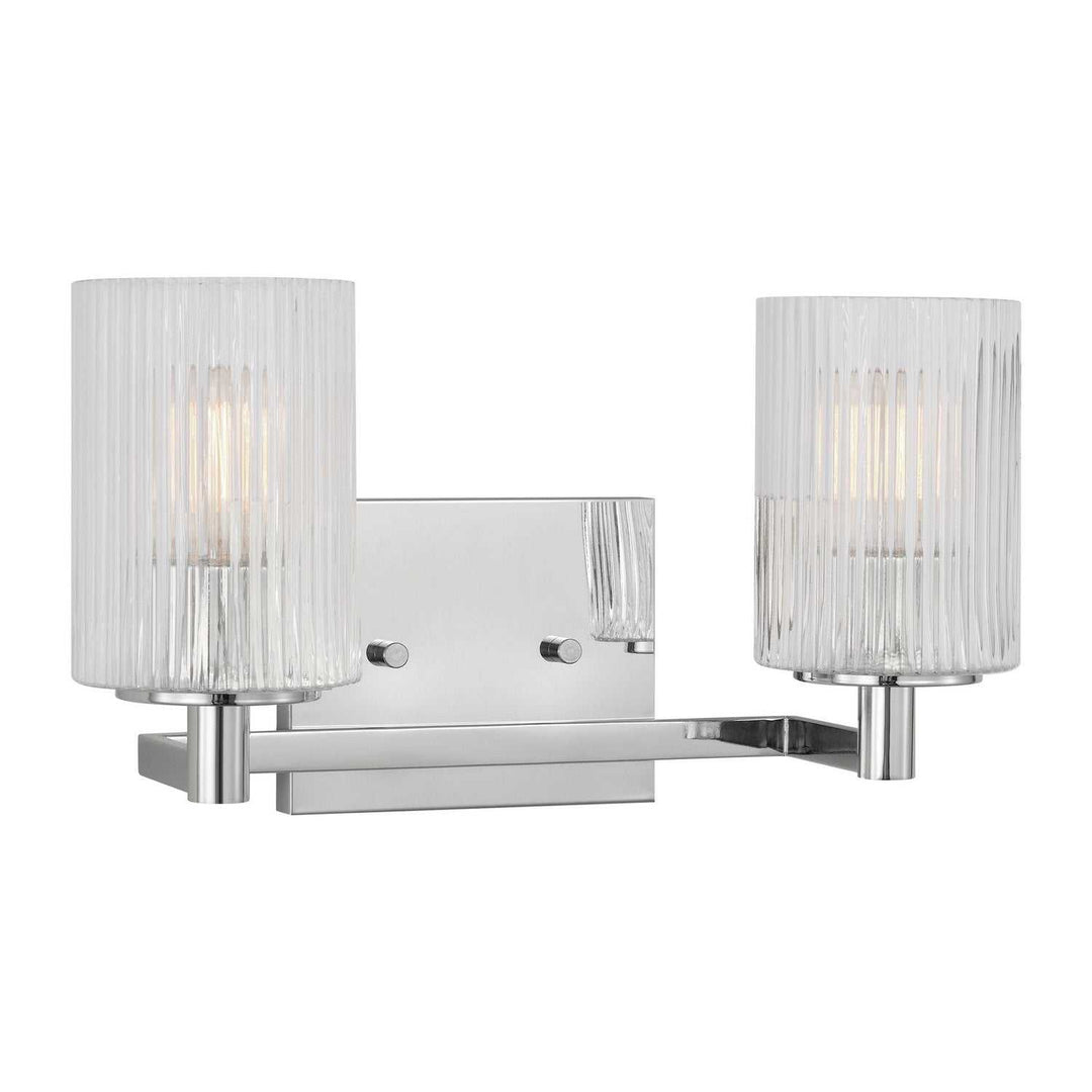 Generation Lighting Canada - GLV1042EN/CH - Two Light Wall / Bath - Lando - Chrome