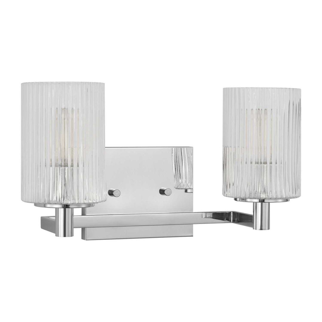 Generation Lighting Canada - GLV1042EN/CH - Two Light Wall / Bath - Lando - Chrome
