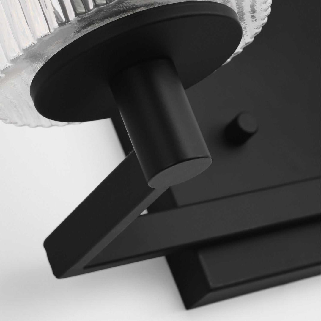 Generation Lighting Canada - GLV1042EN/MBK - Two Light Wall / Bath - Lando - Midnight Black