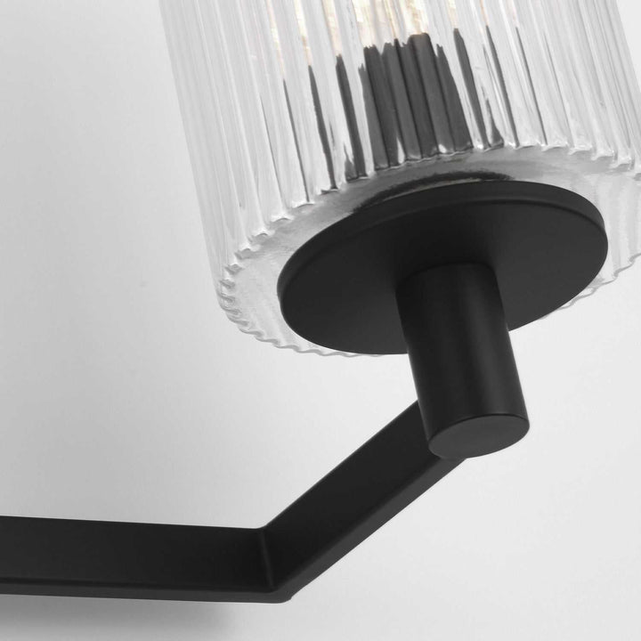 Generation Lighting Canada - GLV1043EN/MBK - Three Light Wall / Bath - Lando - Midnight Black