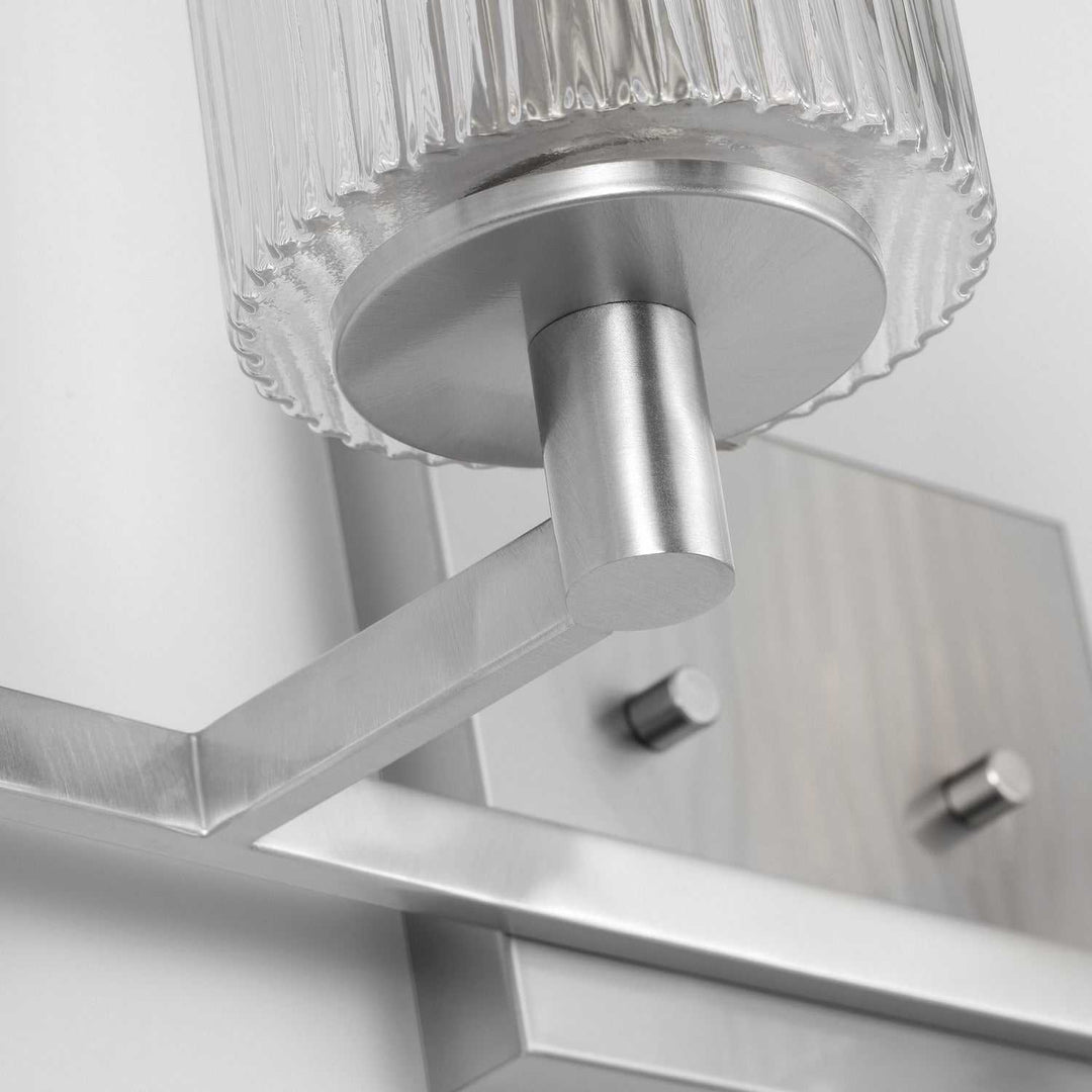 Generation Lighting Canada - GLV1044EN/BS - Four Light Wall / Bath - Lando - Brushed Steel