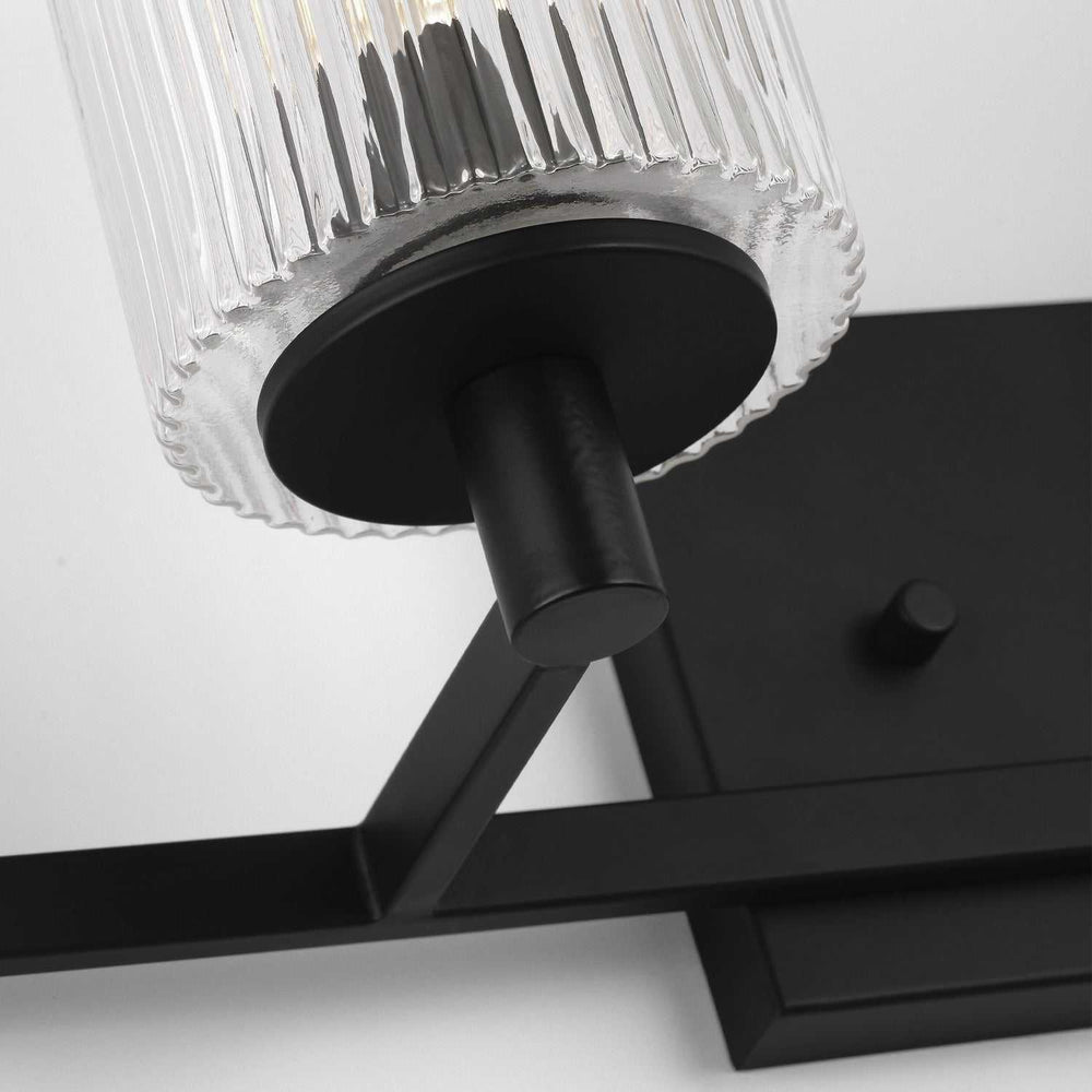 Generation Lighting Canada - GLV1044EN/MBK - Four Light Wall / Bath - Lando - Midnight Black