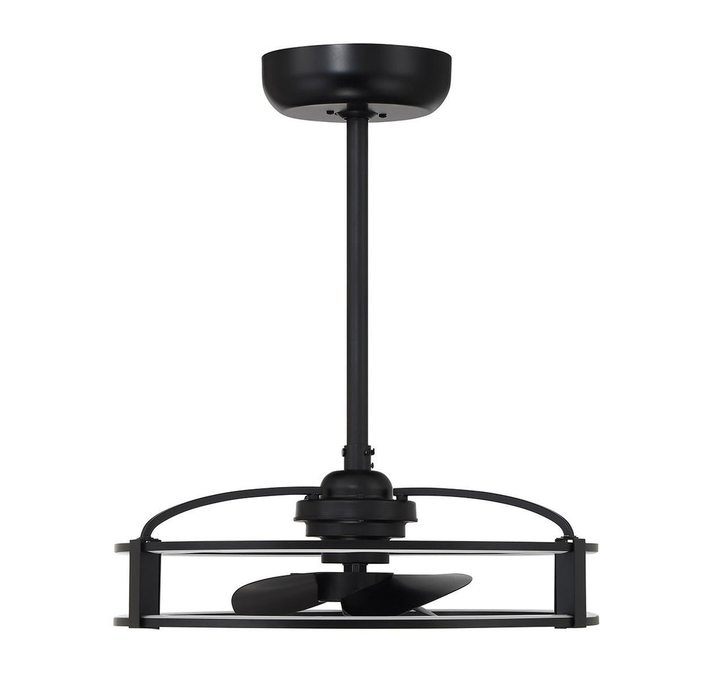Vesta LED Fan D'Lier in Matte Black Savoy House