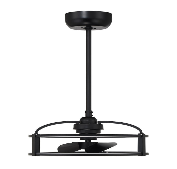 Vesta LED Fan D'Lier in Matte Black Savoy House
