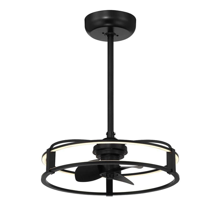Vesta LED Fan D'Lier in Matte Black Savoy House