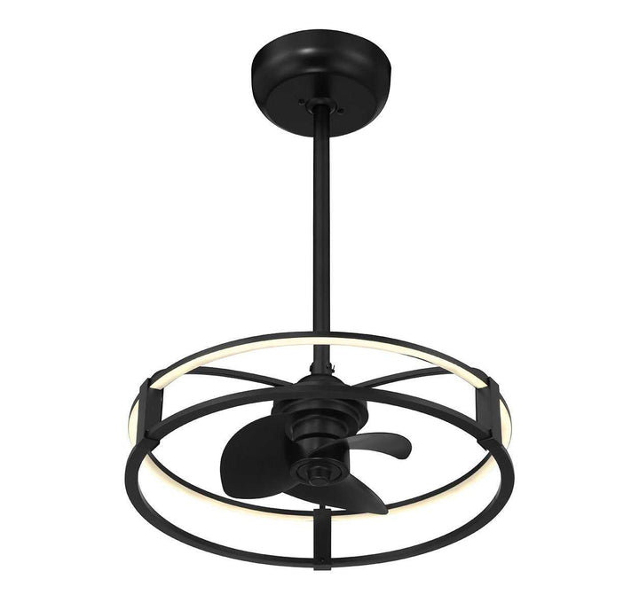 Vesta LED Fan D'Lier in Matte Black Savoy House