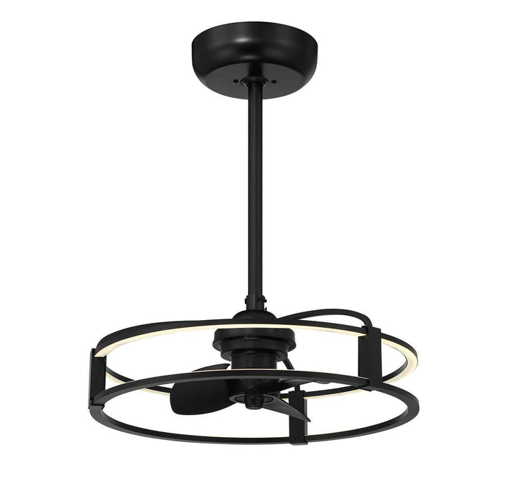 Vesta LED Fan D'Lier in Matte Black Savoy House