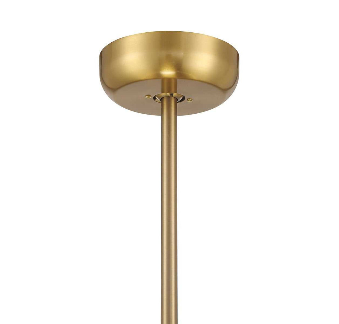 Corona LED Fan D'Lier in Warm Brass Savoy House