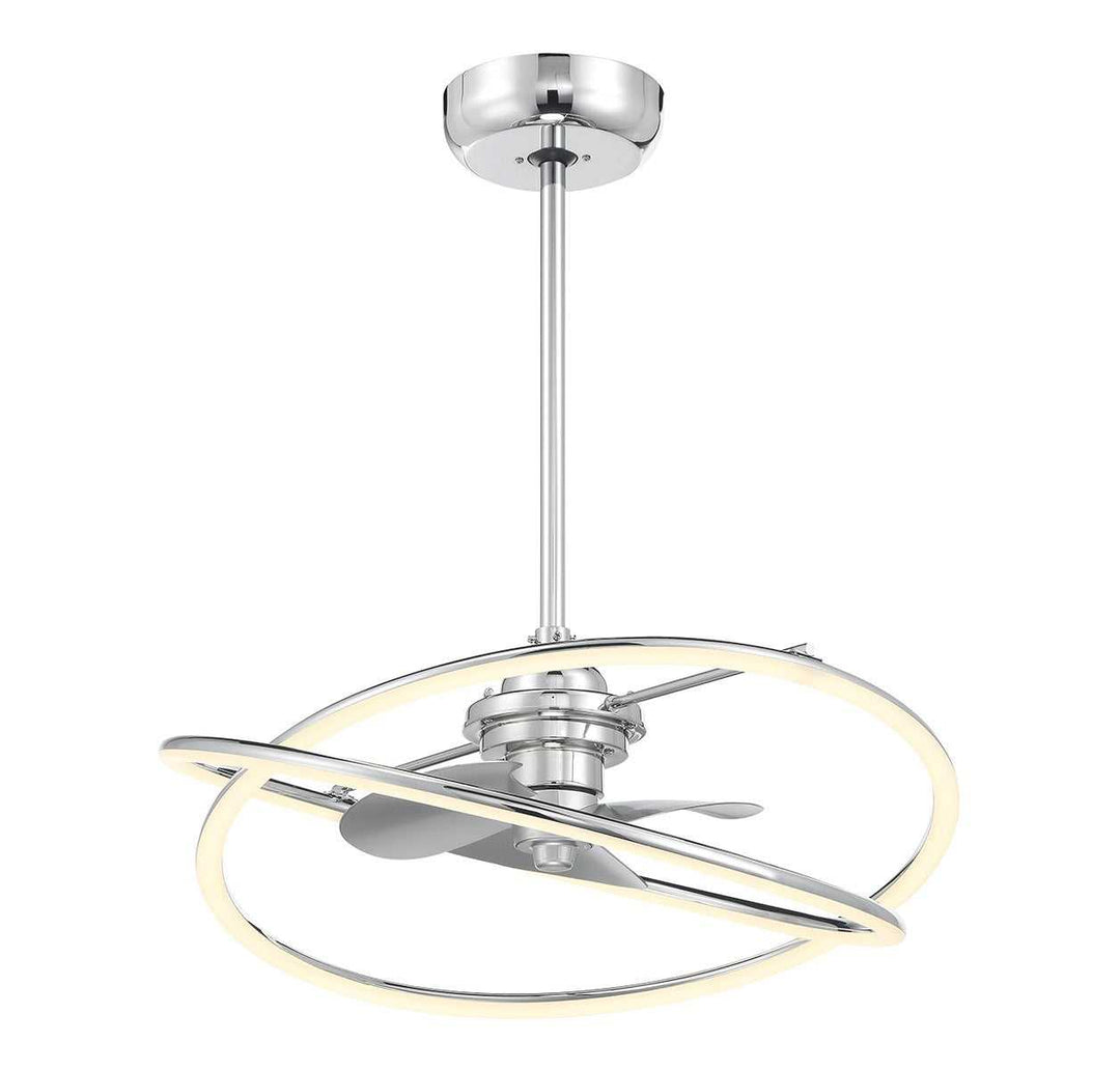 Dorado LED Fan D'Lier in Polished Chrome Savoy House
