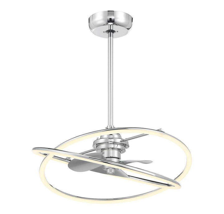 Dorado LED Fan D'Lier in Polished Chrome Savoy House