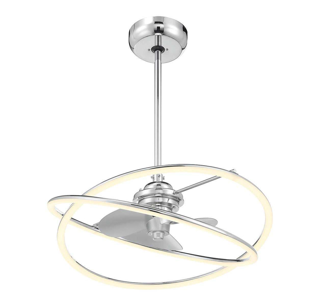 Dorado LED Fan D'Lier in Polished Chrome Savoy House