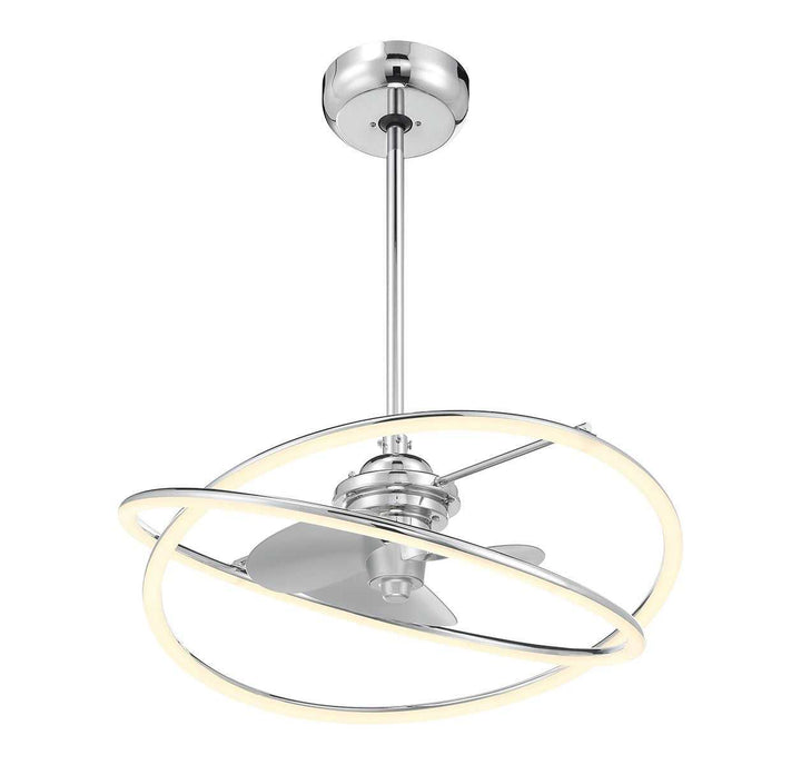 Dorado LED Fan D'Lier in Polished Chrome Savoy House