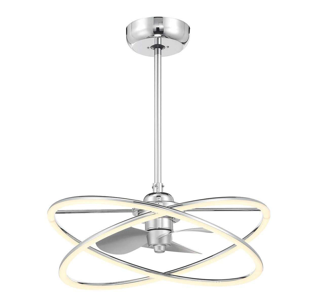 Dorado LED Fan D'Lier in Polished Chrome Savoy House