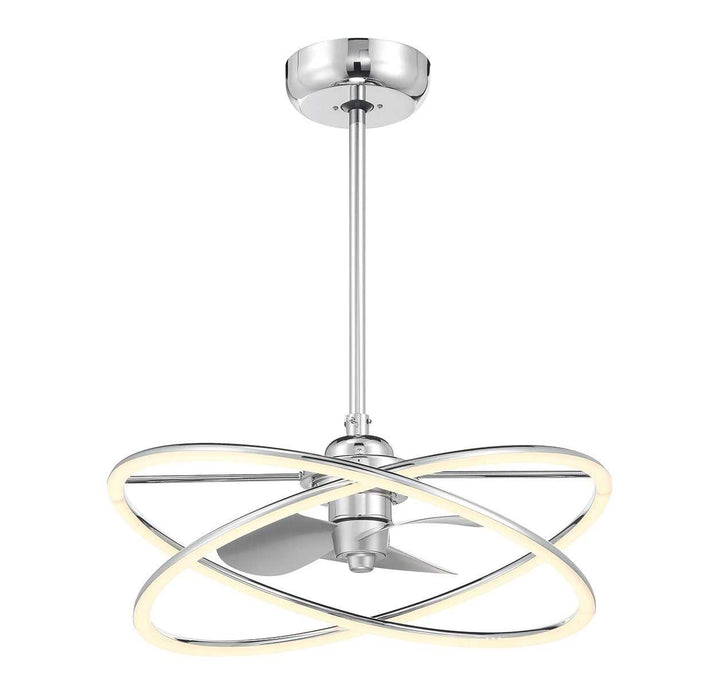 Dorado LED Fan D'Lier in Polished Chrome Savoy House