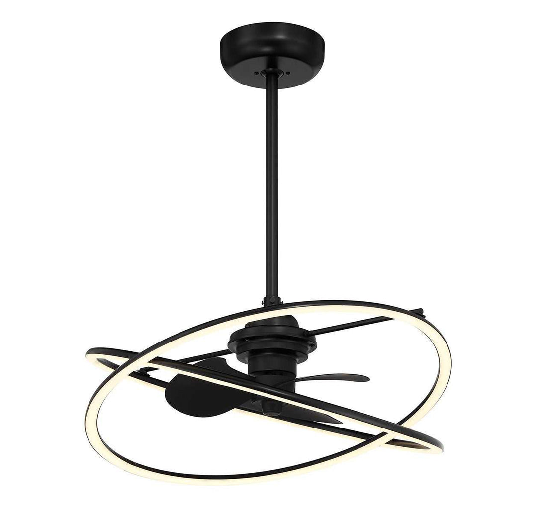 Dorado LED Fan D'Lier in Matte Black Savoy House