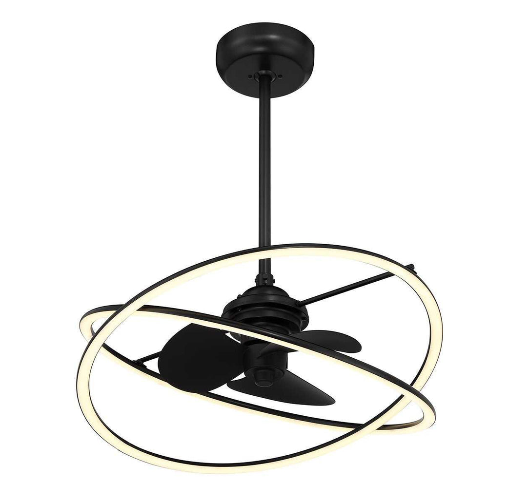 Dorado LED Fan D'Lier in Matte Black Savoy House
