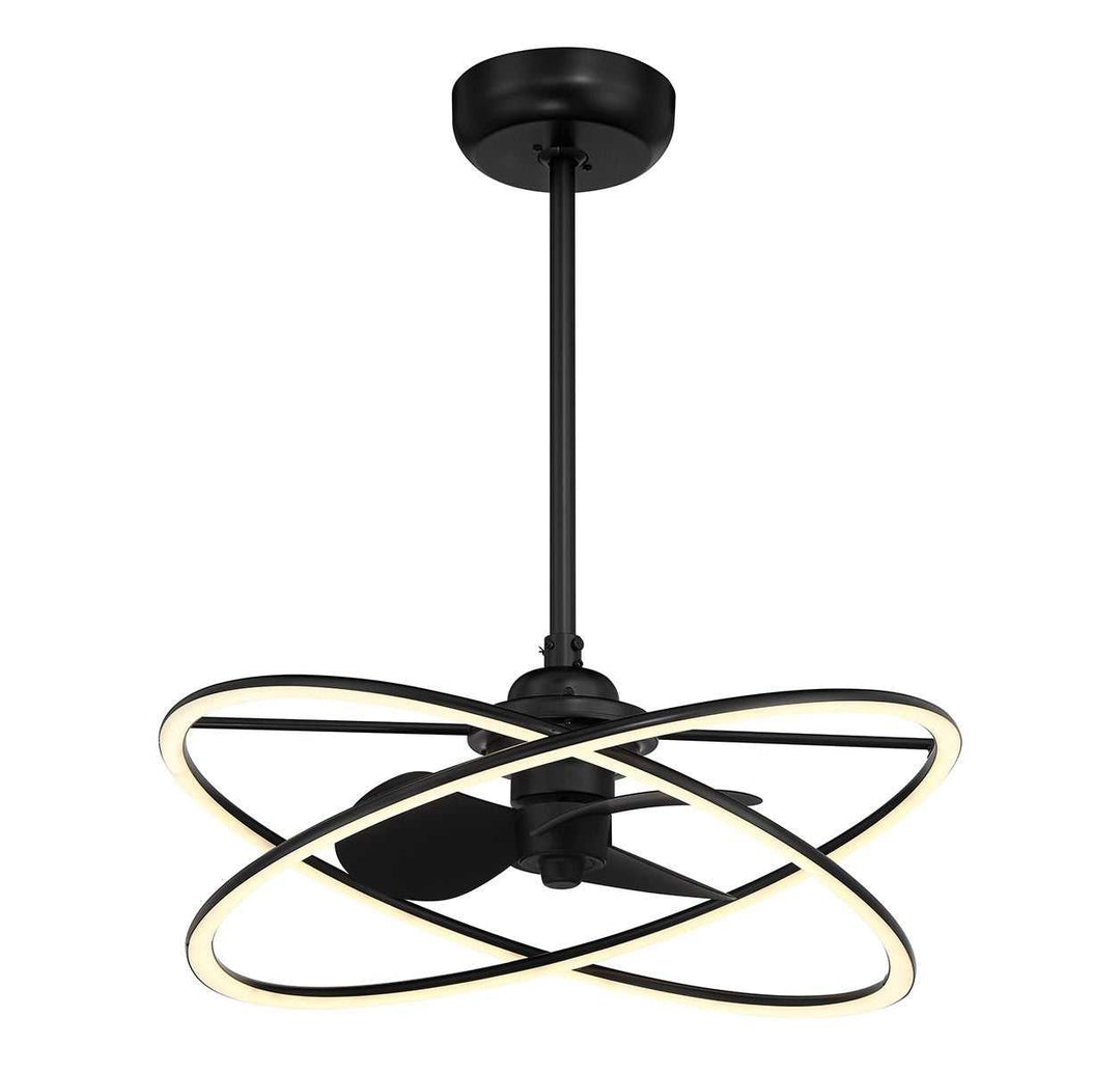 Dorado LED Fan D'Lier in Matte Black Savoy House