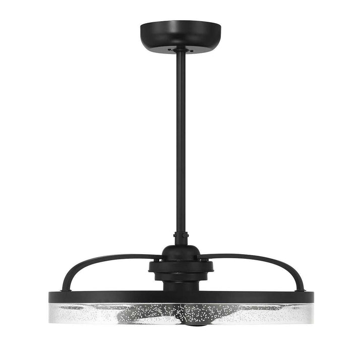 Lyria LED Fan D'Lier in Matte Black Savoy House