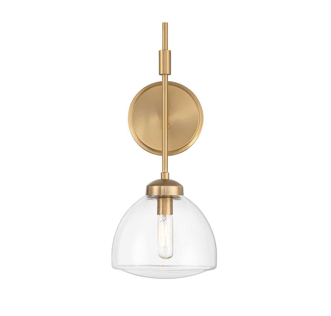 Savoy House - 9-9840-1-322 - One Light Wall Sconce - Corbin - Warm Brass