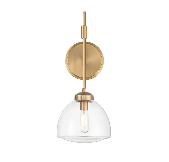 Savoy House - 9-9840-1-322 - One Light Wall Sconce - Corbin - Warm Brass