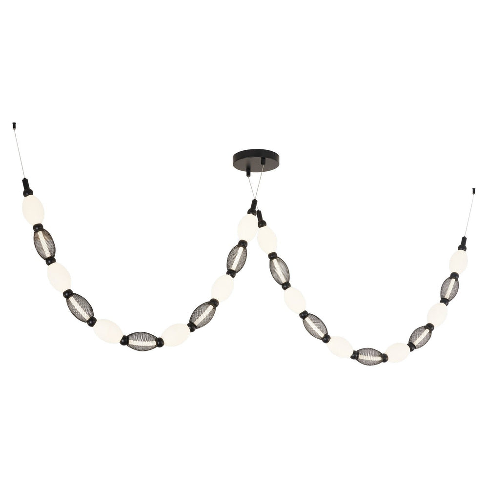 Matteo Canada - C37102BK - LED Pendant - Tentacles - Black