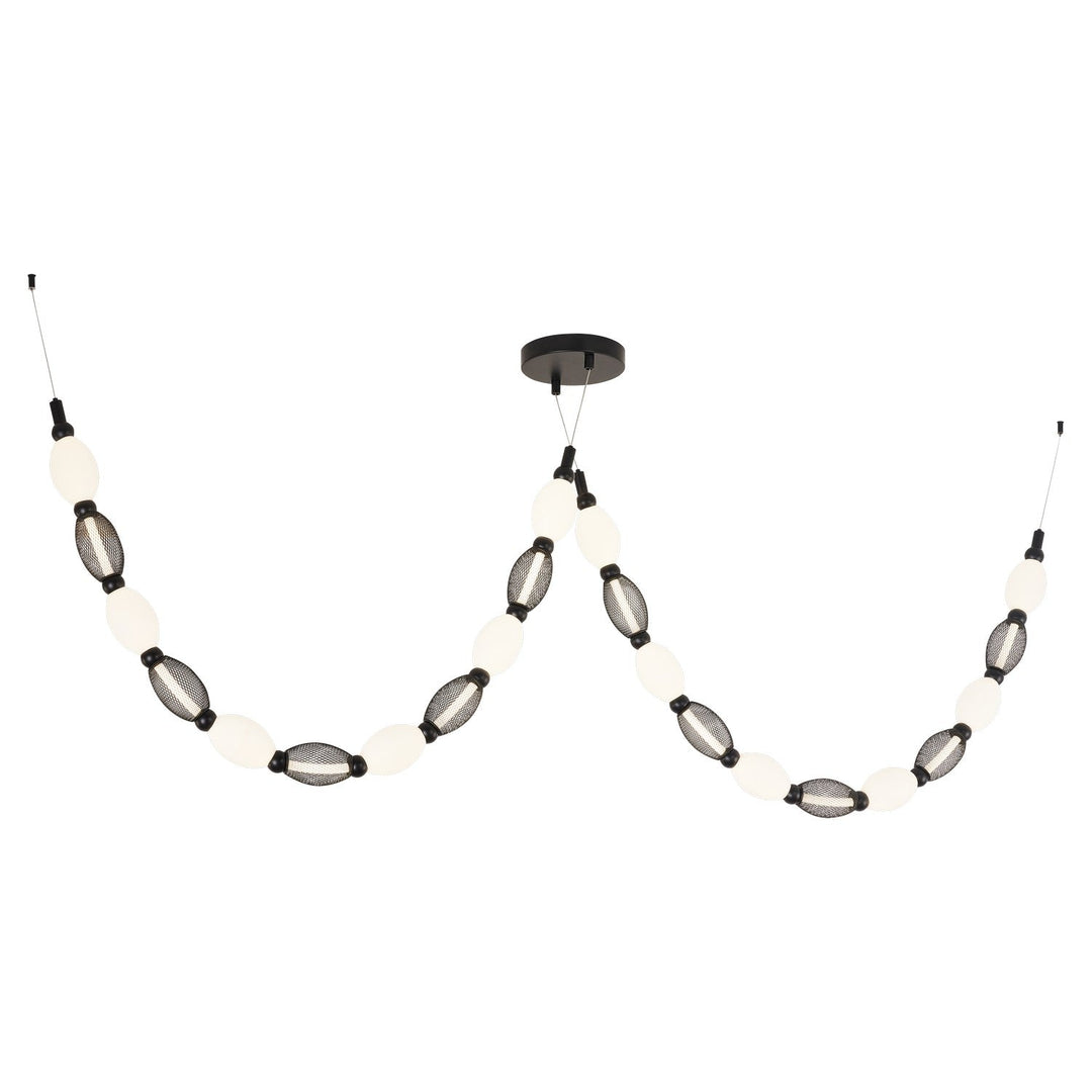 Matteo Canada - C37102BK - LED Pendant - Tentacles - Black