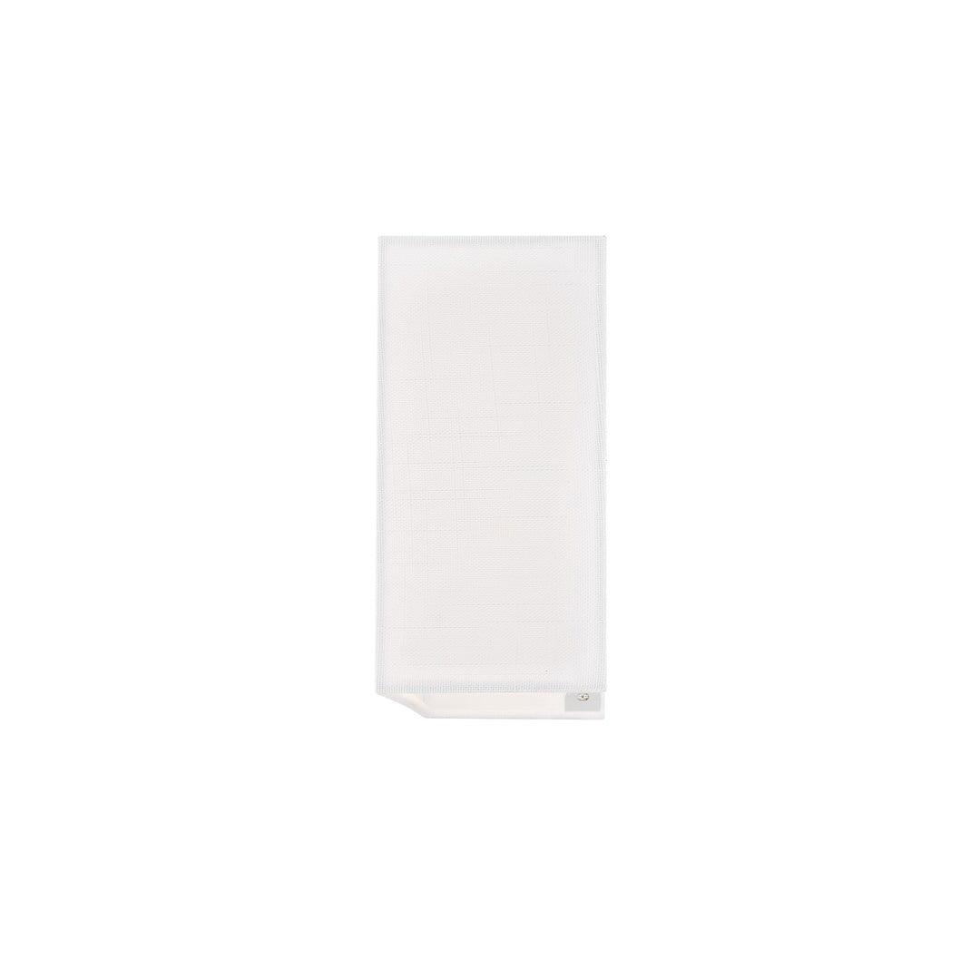 Justice Designs - FAB-5655-WHTE - One Light Wall Sconce - Textile