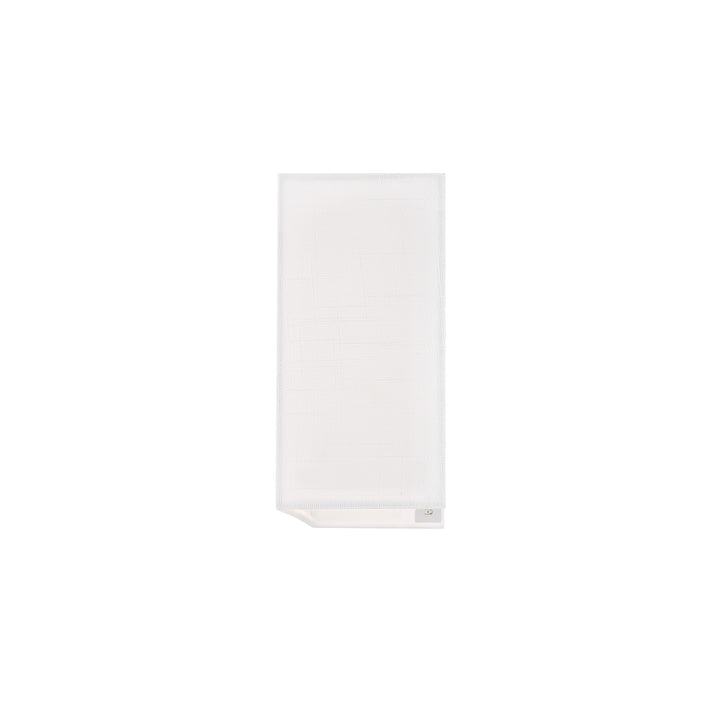 Justice Designs - FAB-5655-WHTE - One Light Wall Sconce - Textile